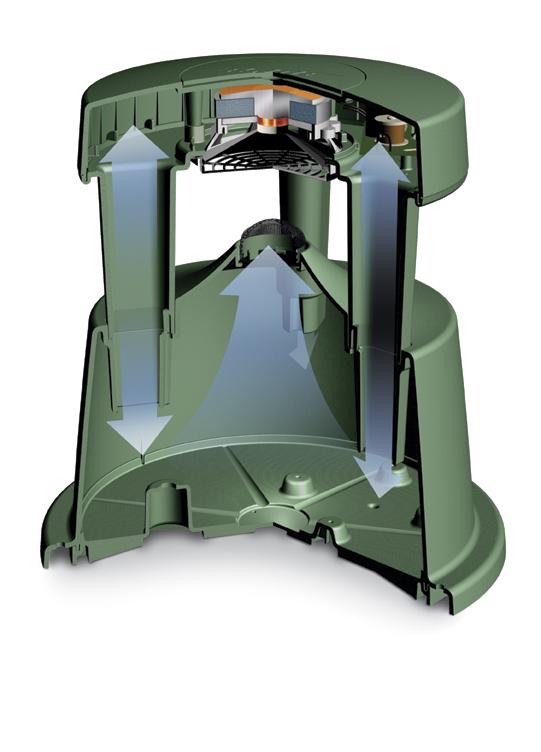 BOSE FreeSpace? 360P-II 揚(yáng)聲器-切面圖